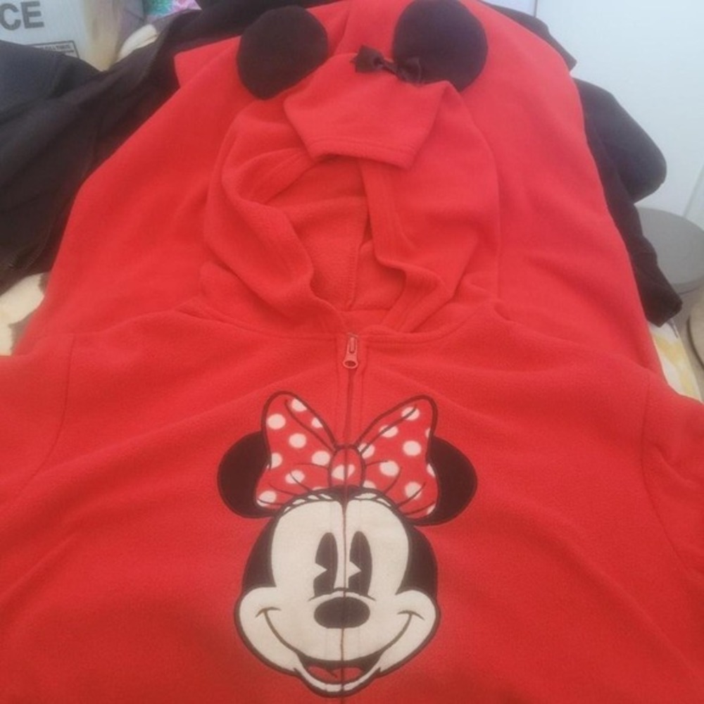 Disney‎ Minnie Mouse zip-up hoodie #kidcore #disneylover